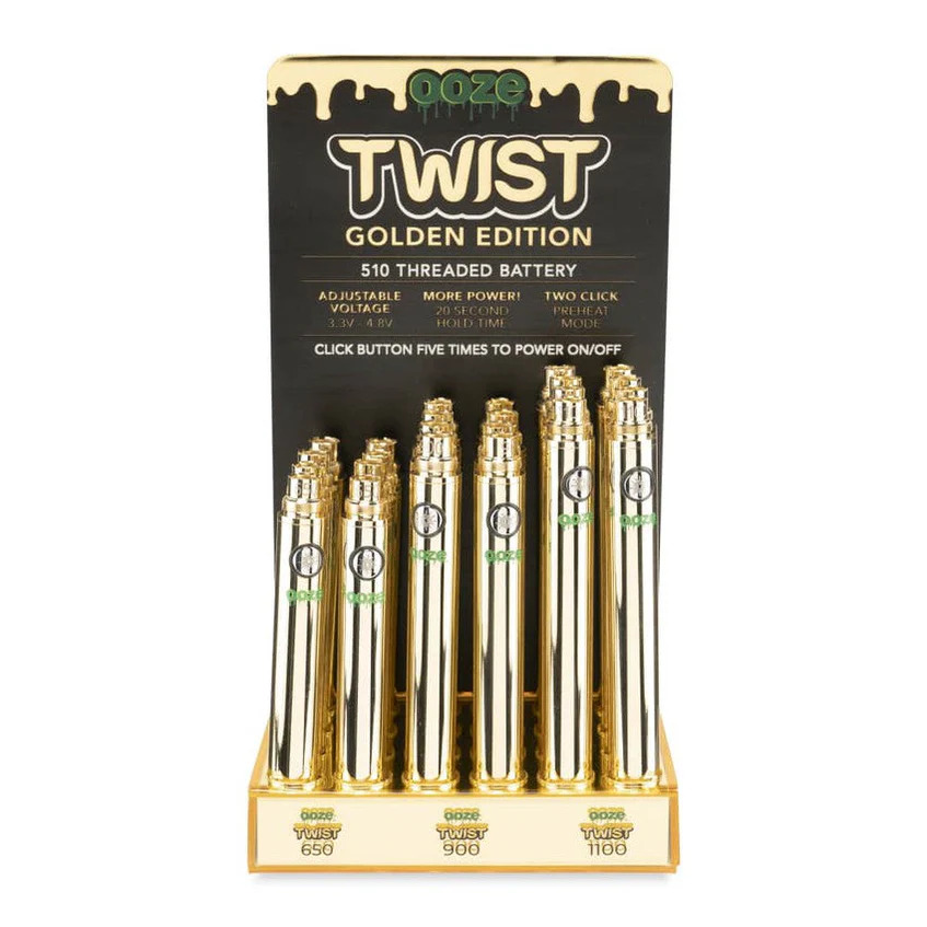 Ooze - Twist Battery Gold