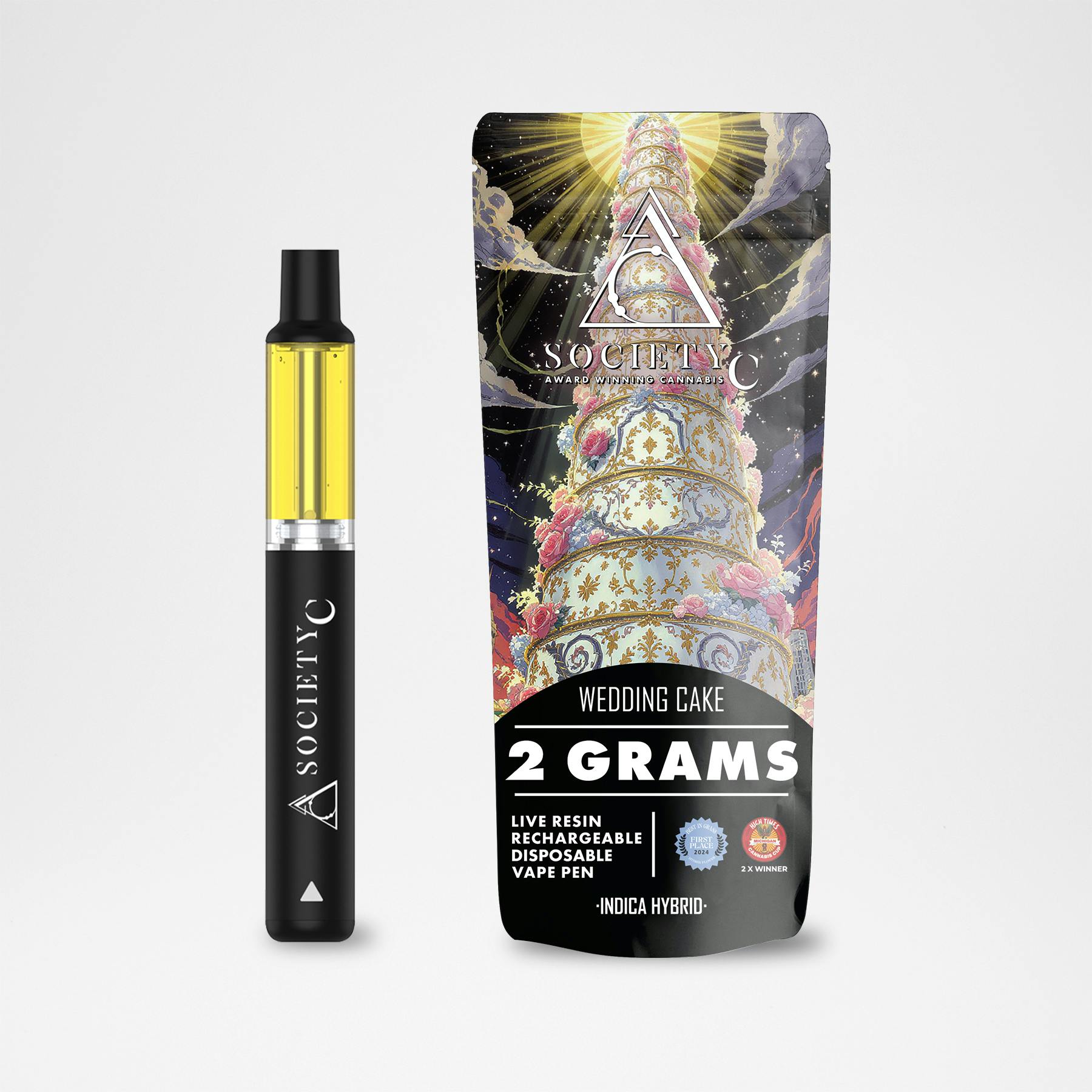 WEDDING CAKE | LIVE RESIN DISPOSABLE INDICA/HYBRID