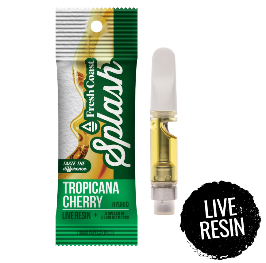 Splash - Live Resin Cartridge - Tropicana Cherry