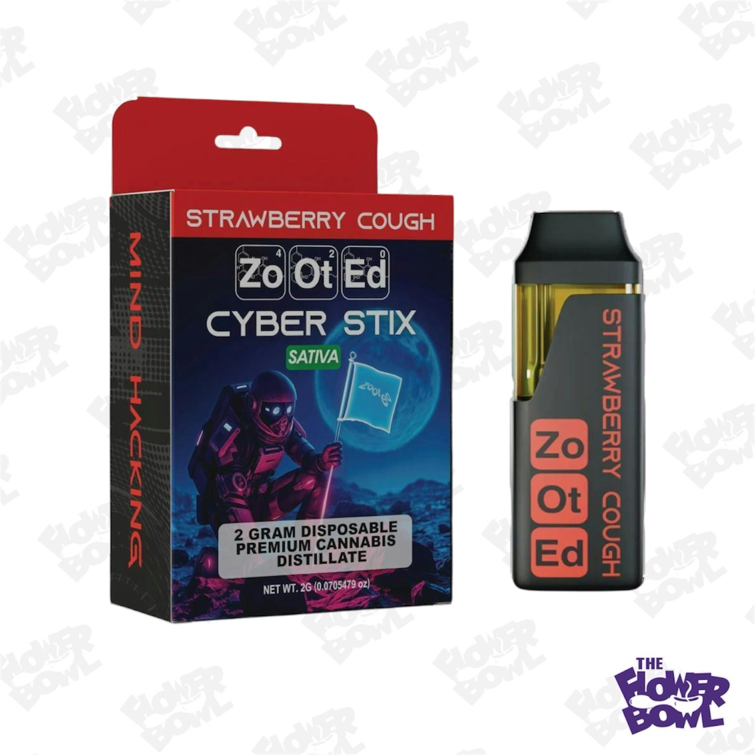 Zooted: Strawberry Cough 2G Disposable (S)