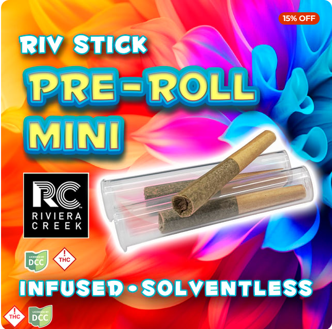 Multi Strain Infused Pre Roll Minis (0.33g/3 Pk)