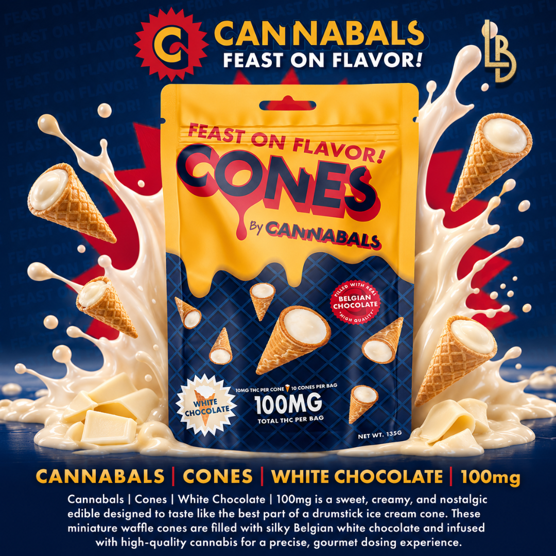 White Chocolate Cones