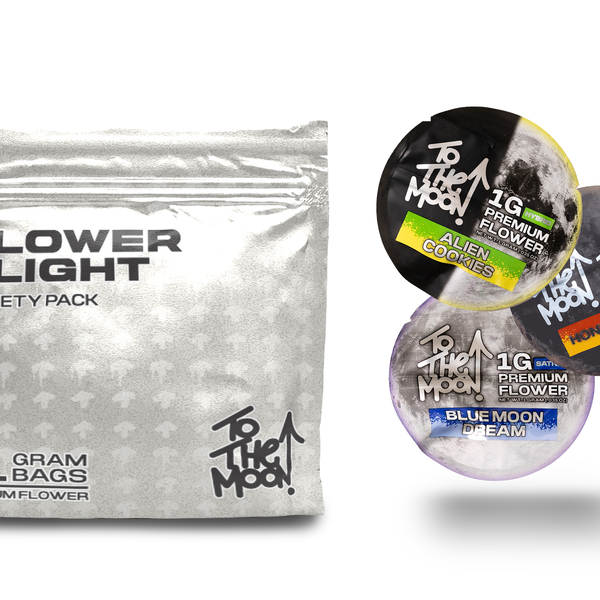 Flower Flight 3 x 1g Variety Pack | Alien Cookies x Blue Moon Dream x Honeymoon