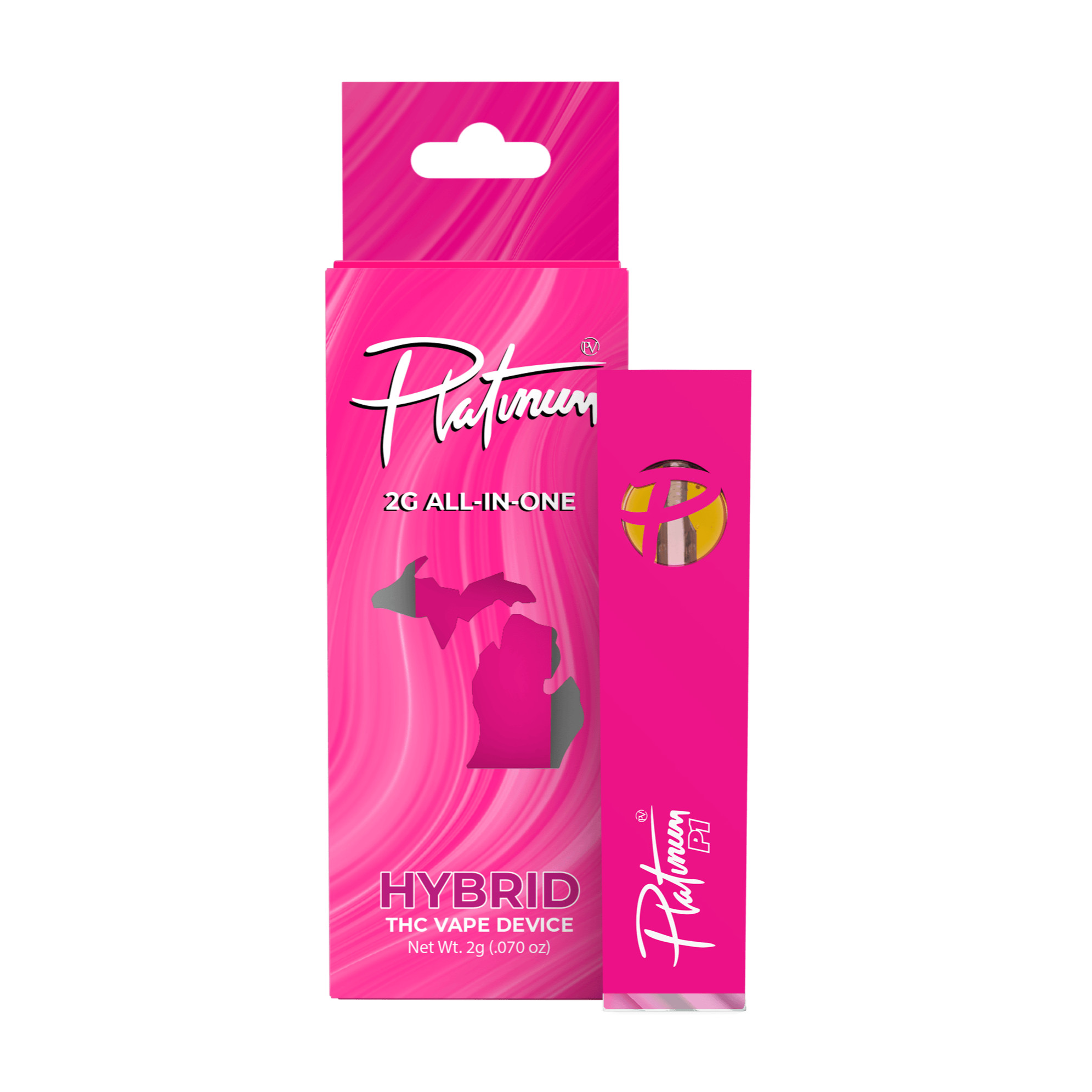 Platinum Vape 2G Disposable - Bacio Berry