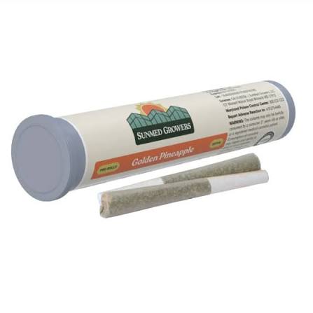 Golden Pineapple Pre-rolls - - SunMed Growers