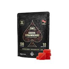 Heavy Hitters | Guava Strawberry | Sativa | Live Rosin Gummies 100mg