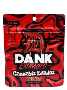 Dank Extracts - Cherry - 200mg Gummies (4x50mg)