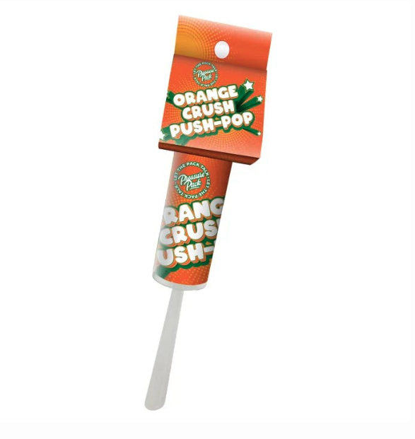 Pressure Pack Orange Crush Push Pop Pre Packaged