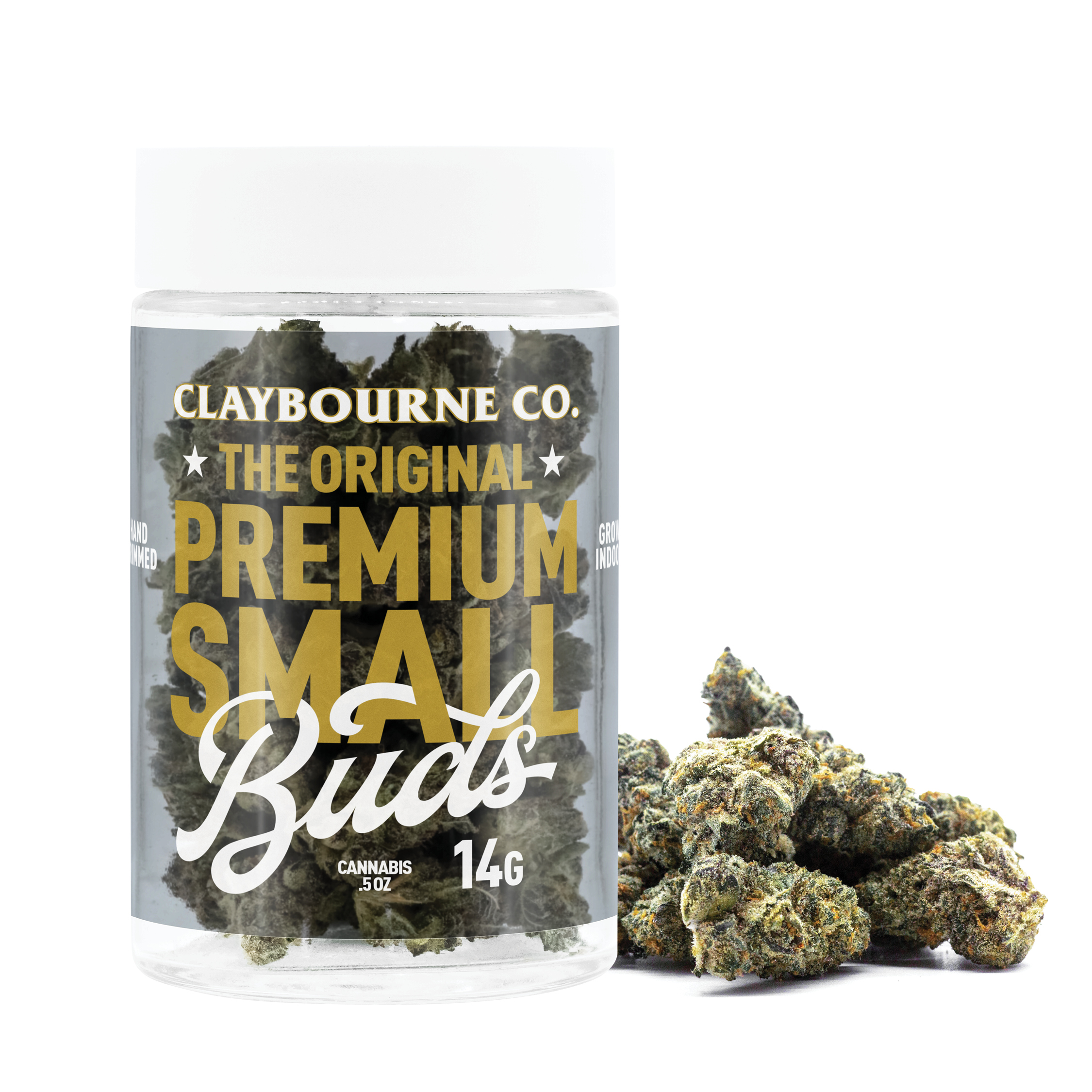 Claybourne Co. | Kush Cake Smalls | Flower | 14g