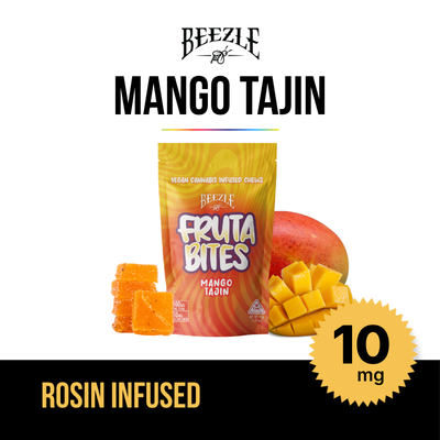 Mango Tajin Rosin Infused Fruta Bites