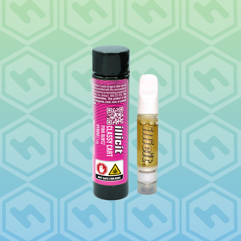 Illicit Gardens | Classy | Pink Runtz | Distillate Cartridge | 1g