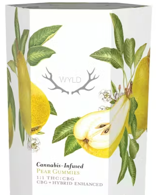 Wyld - MED - Gummies - (H) - CBG 1:1 Pear