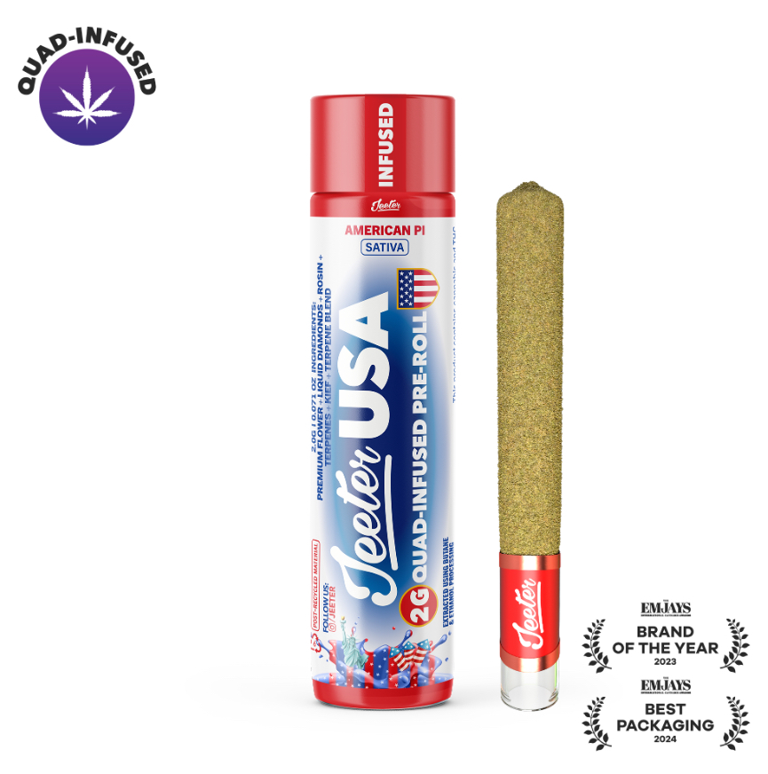 World Cup American PI | Quad-Infused XL Pre-Roll | 2g