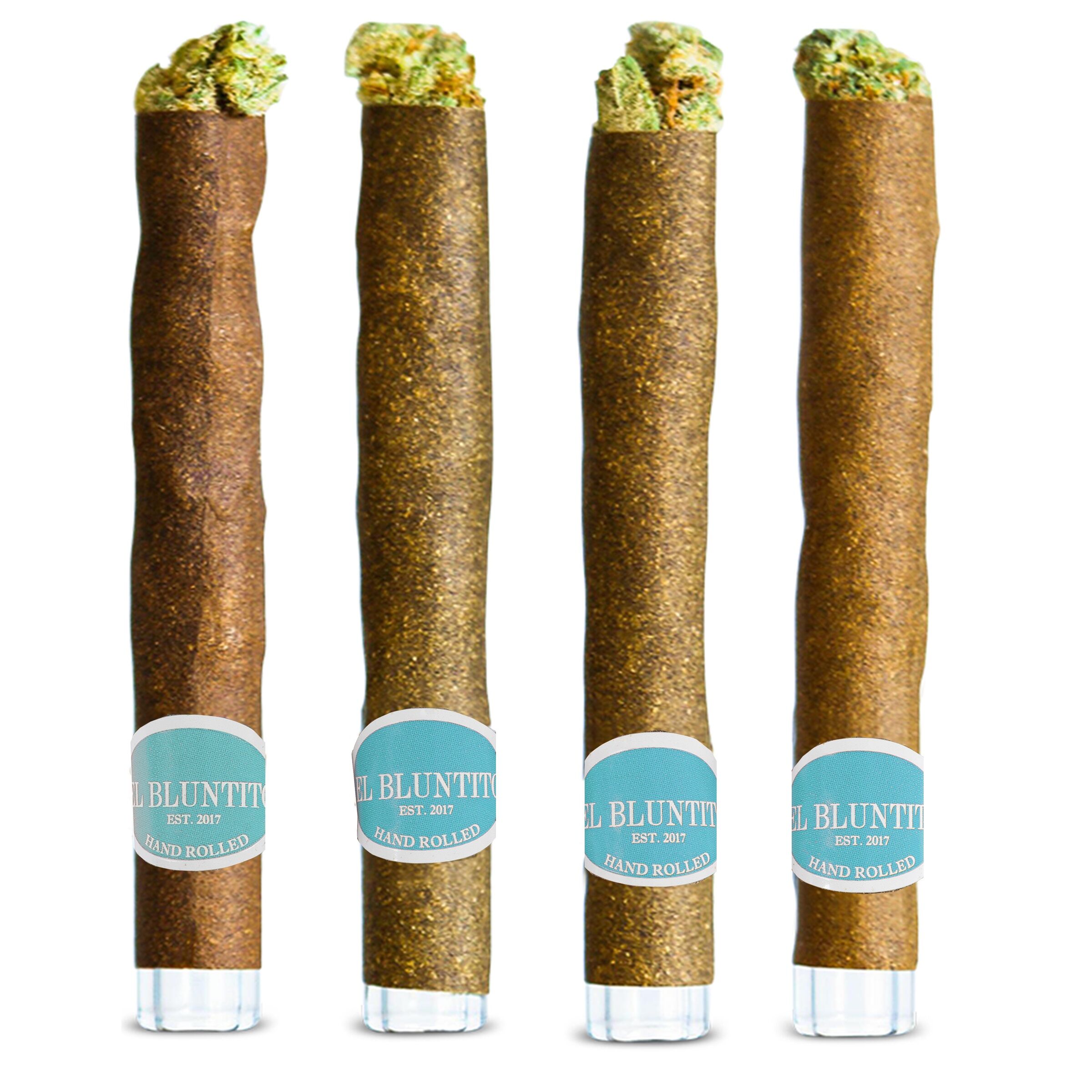 El Blunto - El Bluntito Diamond Infused Tiffany & OG Pre-Roll - Hybrid - 4x0.85g