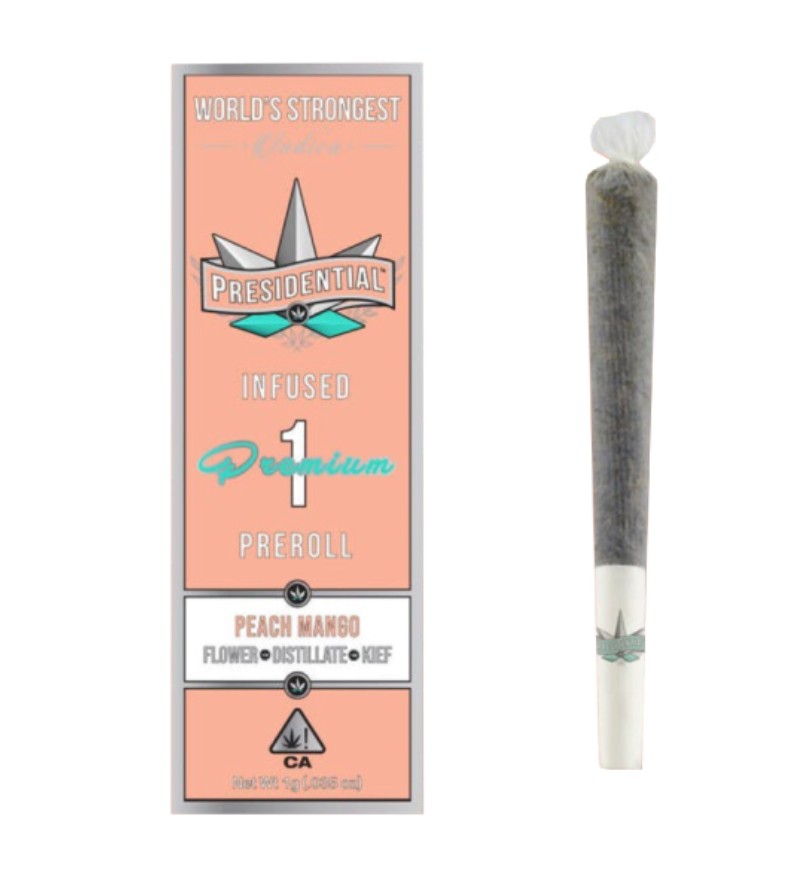 Presidential Moon Rock Peach Mango Pre-Roll