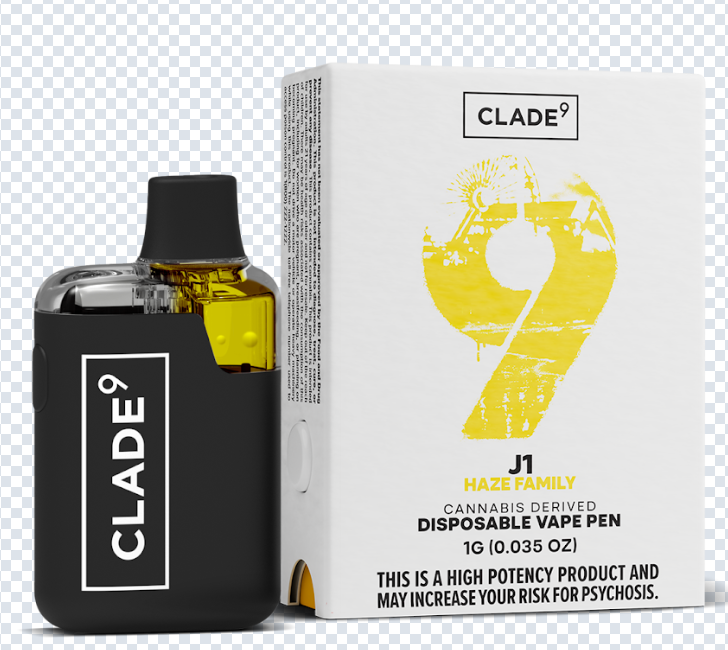 Vape | Clade9 | J1 | 1g Disposable | Nile Cannabis