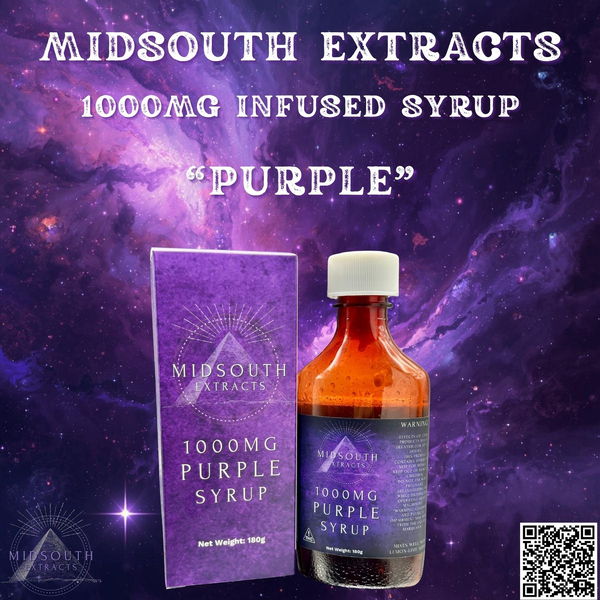 MidSouth Extracts | 1000mg | Infused Syrup | 6oz
