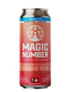 Magic Number | SPARKLING PEACH Tea | 100mg