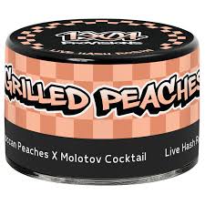 Grilled Peaches Live Rosin