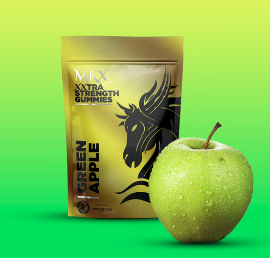 MKX Gummies 200mg - GREEN APPLE