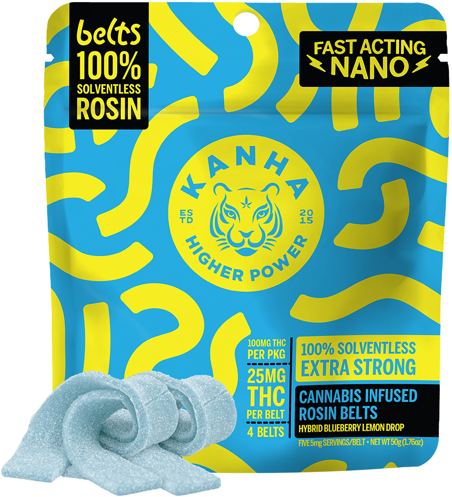 Blueberry Lemon Drop Solventless Belts
