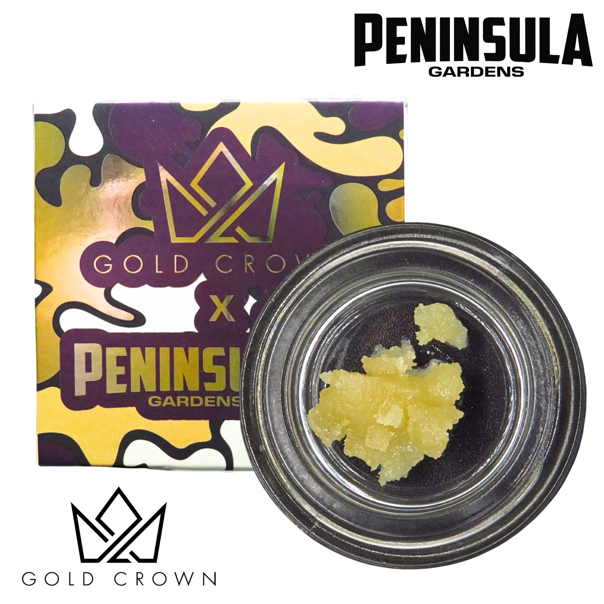 Gold Crown X Peninsula Gardens | Runtz | 1g Sugar | REC