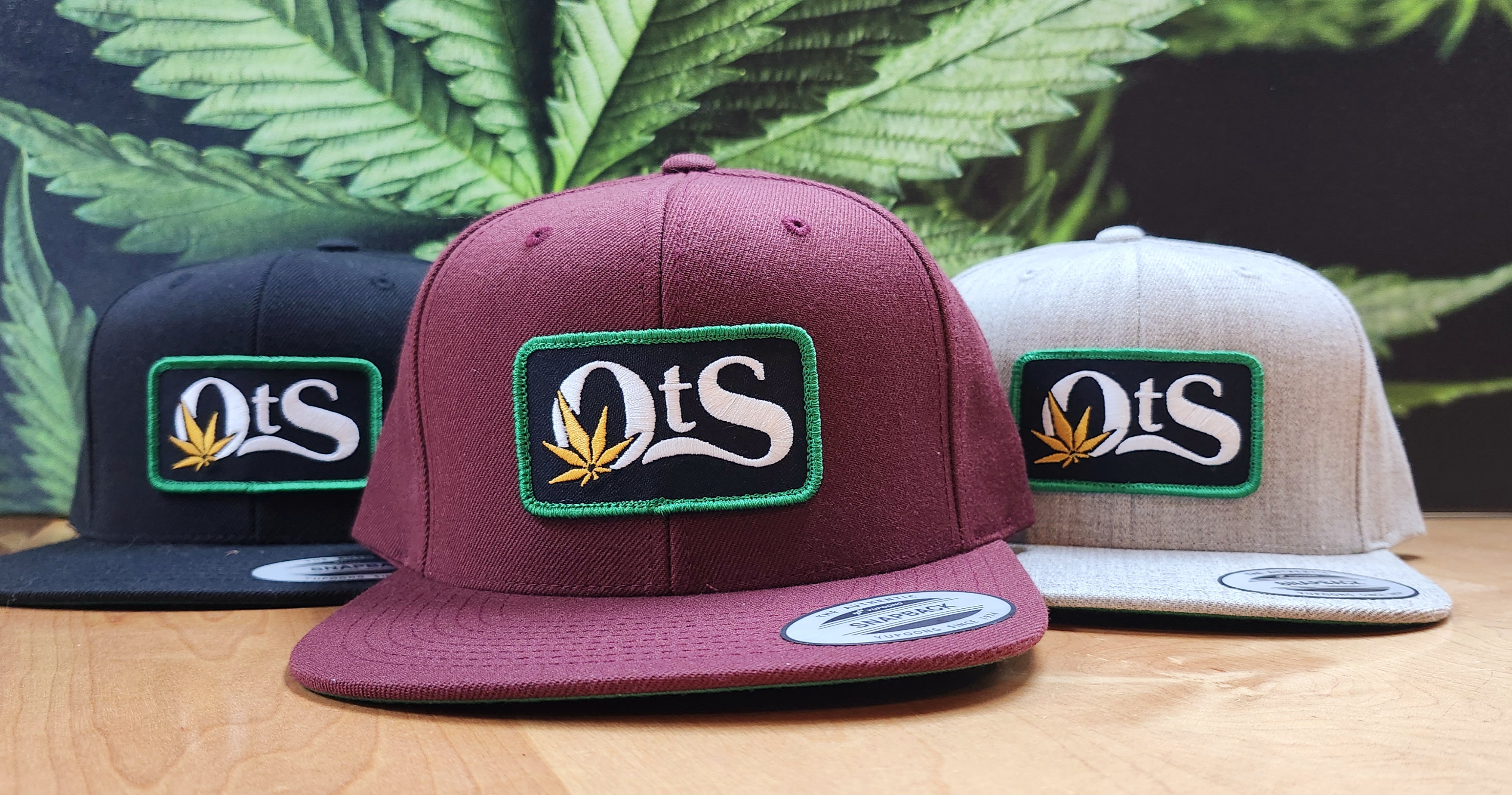 Square Patch Snapback