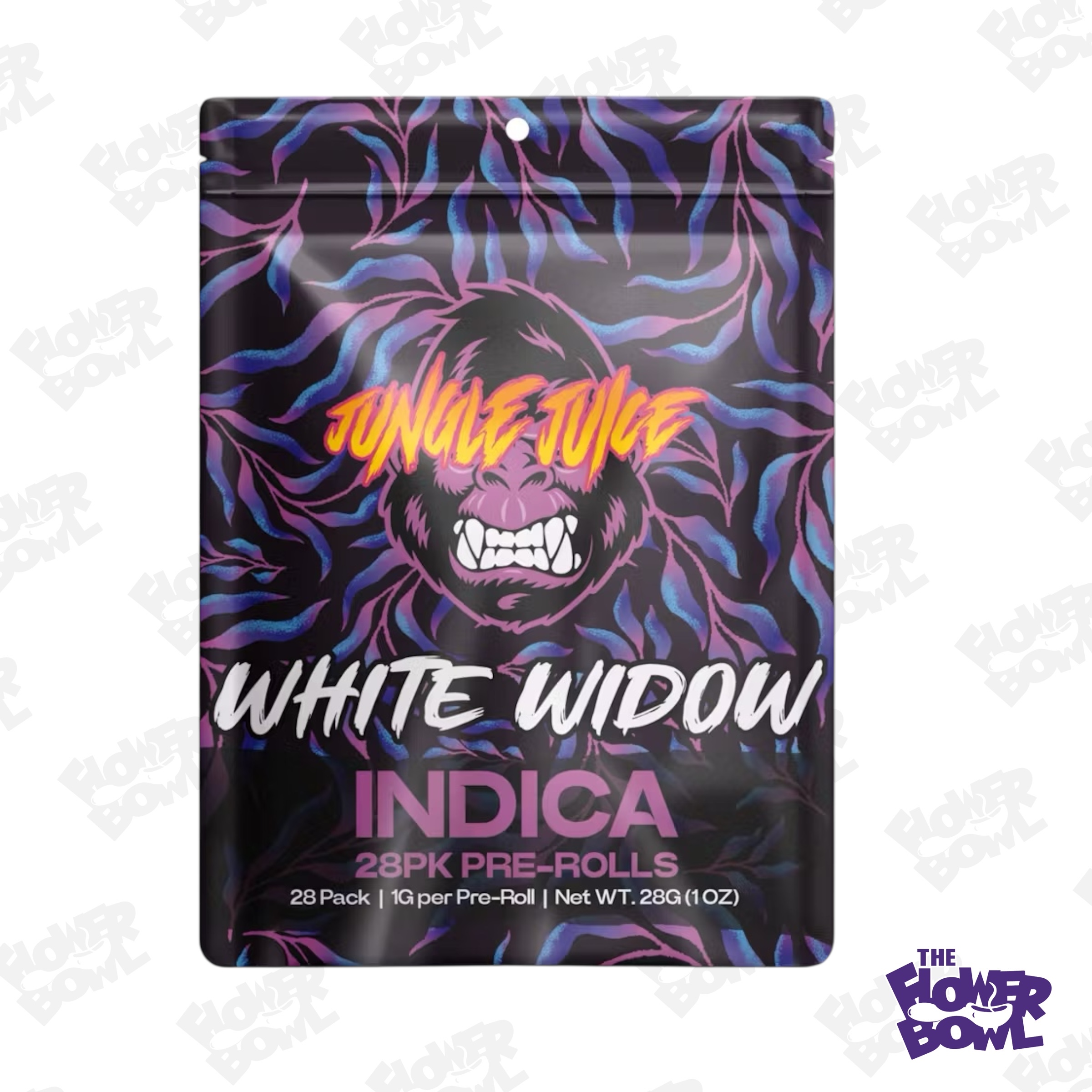 Jungle Juice: White Widow (I) 28-Pack 1G Prerolls