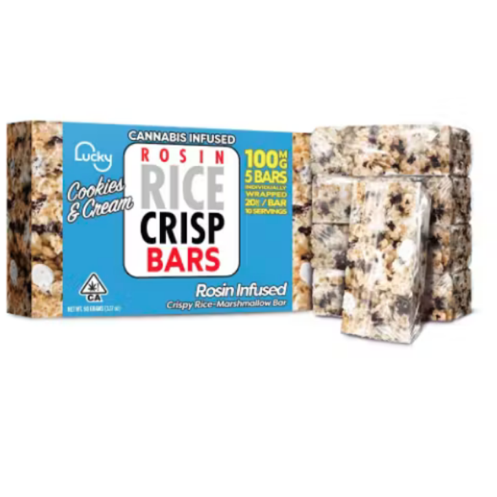 Cookies & Cream Crispy Rice Bar