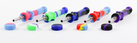 14 Silicone Honey Straw W