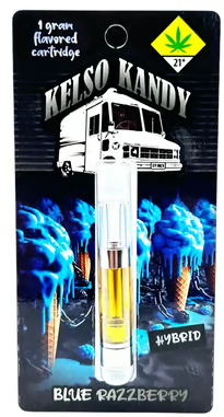 Blue Razz Flavored Cartridge | 1g