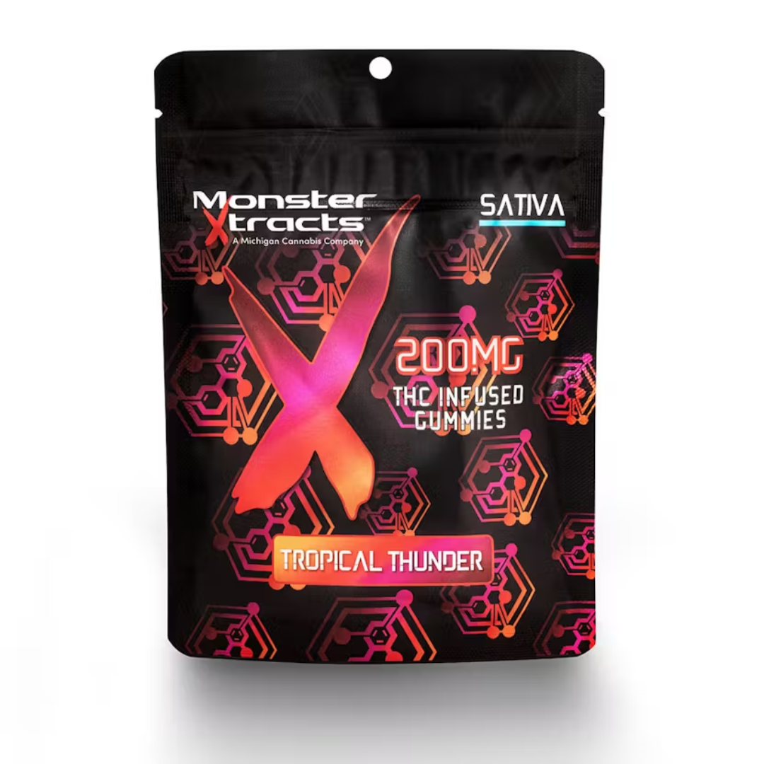 Monster Extracts - 200MG Gummies - Tropical Thunder