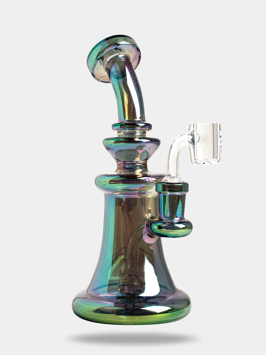 RED EYE TEK : 8" Metallic Terminator Finish Spectrum Concentrate Rig (GREEN)