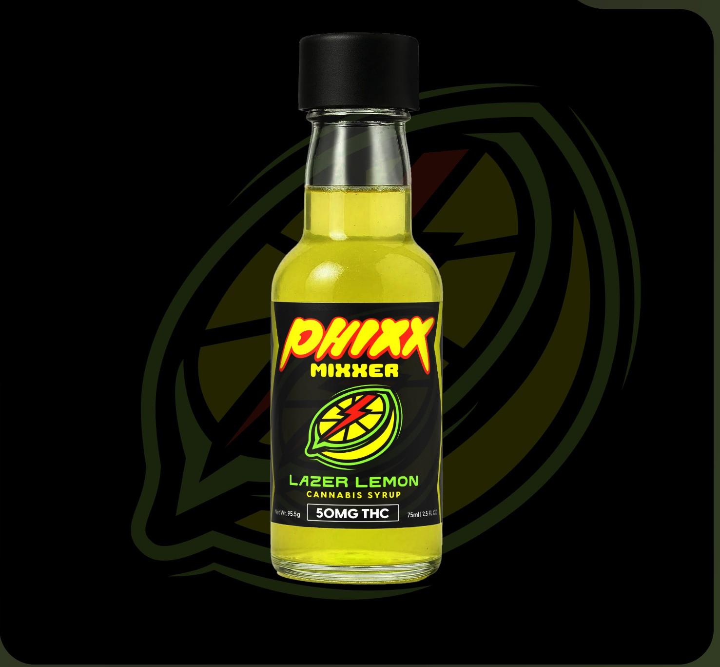 Phixx Syrup Mixer-Lazer Lemon-100mg