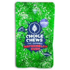Choice Chews - Watermelon Kush - 200mg Gummies