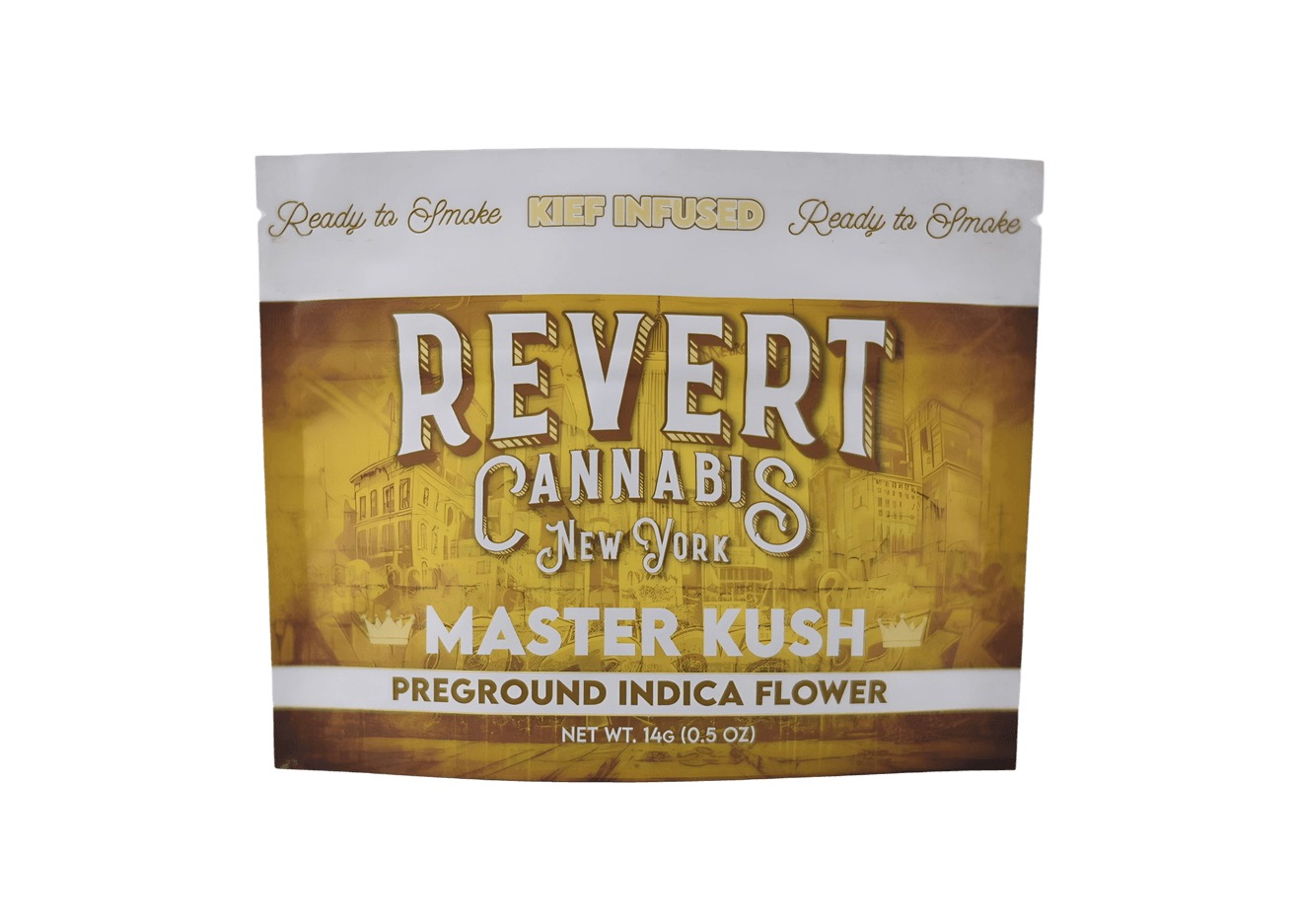 Revert Cannabis - Master Kush Infused Preground - 14g
