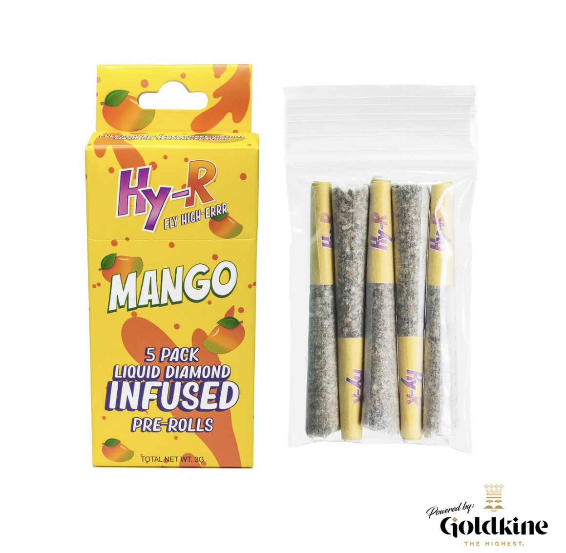 HY-R: Mango Infused (5x 0.6g) 5-pack
