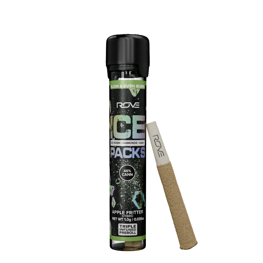 ROVE Apple Fritter (H) Ice Packs Infused Pre-Roll 1g