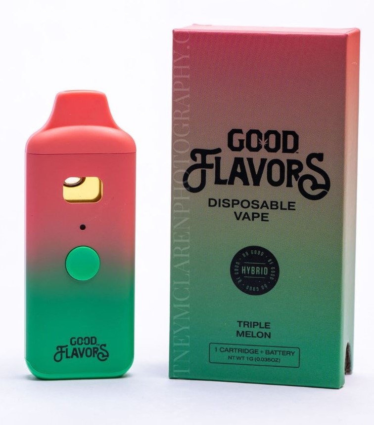 Flavors* Triple Melon 1g Disposable | GOOD Cannabis