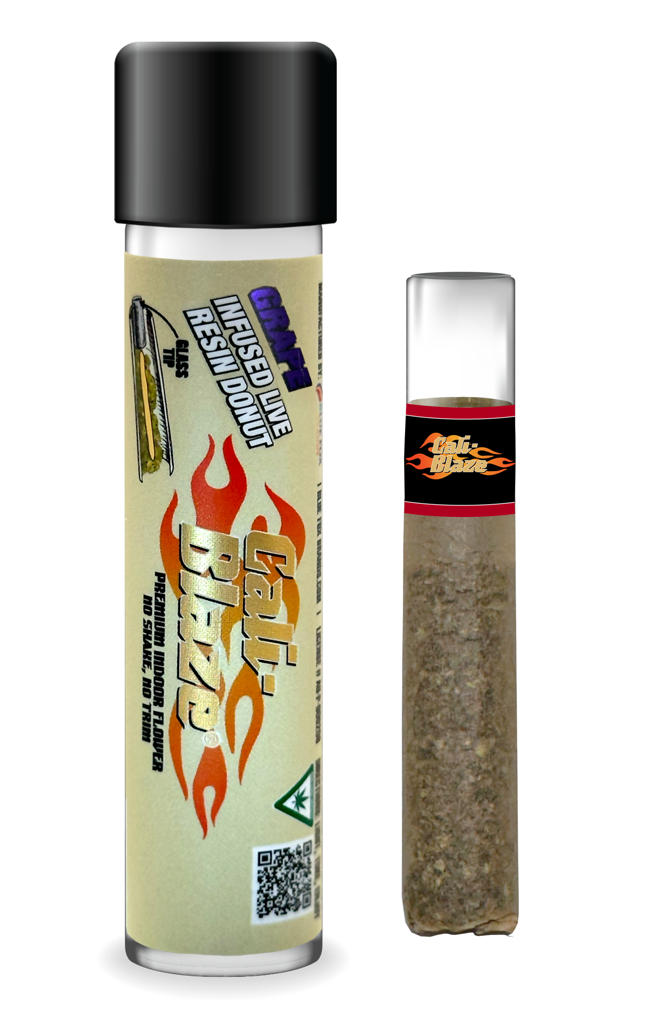 Infused Preroll Donut Blunt - Grape