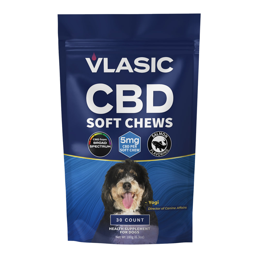Broad Spectrum CBD Dog Chews (Salmon Flavor) | 150mg