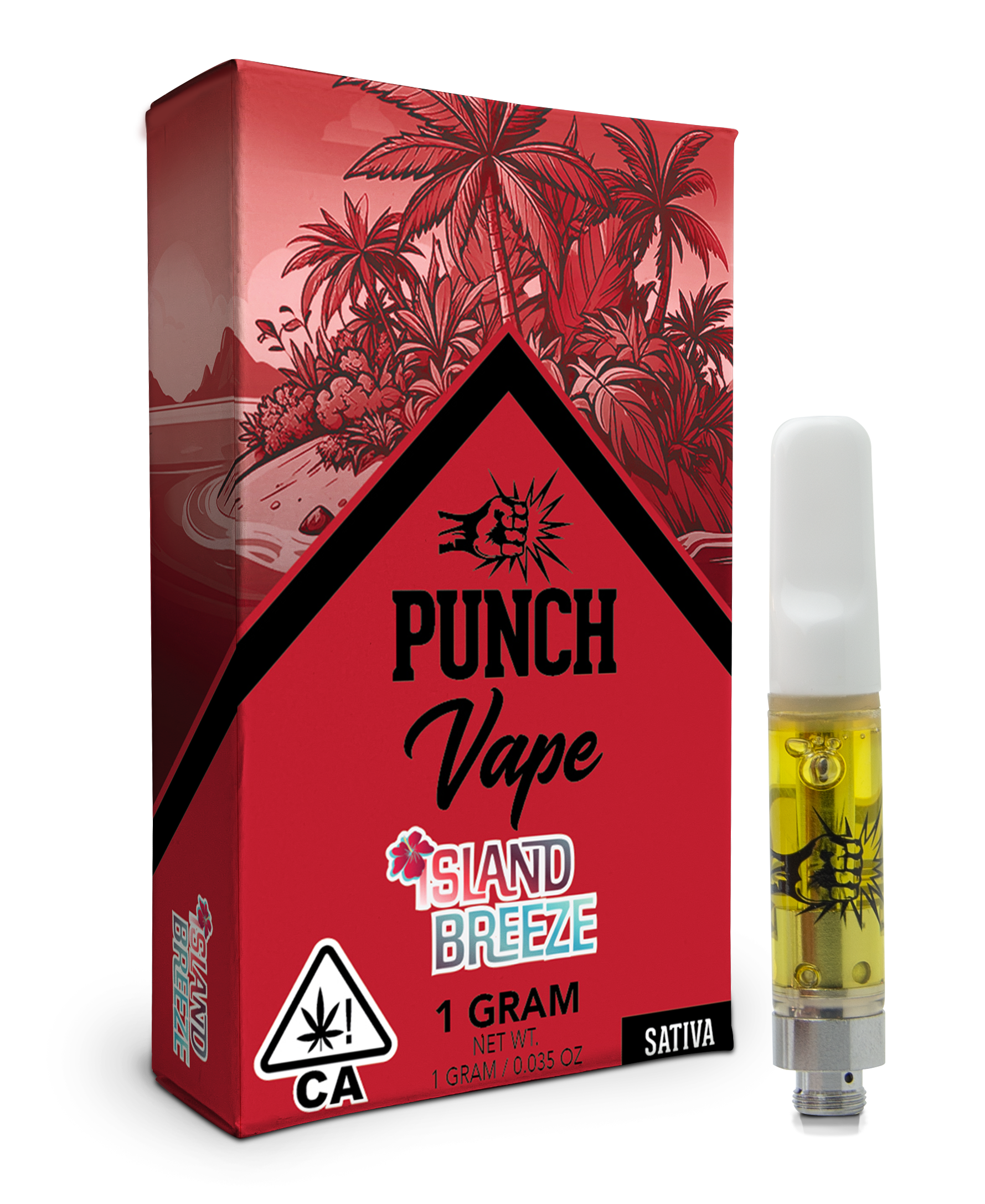 Island Breeze 510 Distillate Cart (1g) (Sativa)