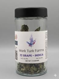 Mark Turk Farms | ZZ Grape | Craft Flower | Micro | 7g by Mark Turk Farms - flower cannabis product