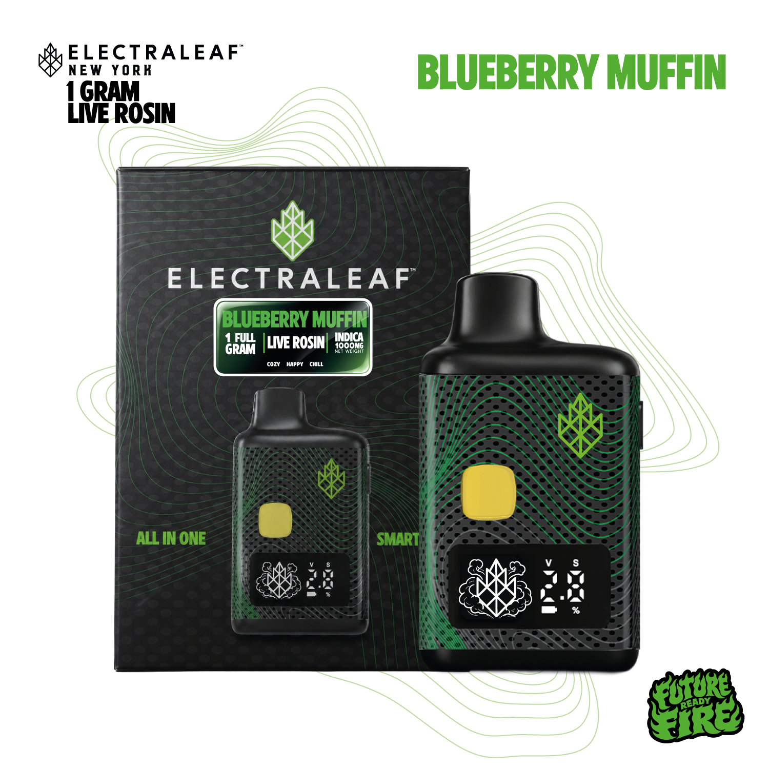 Blueberry Muffin | Live Rosin Vape