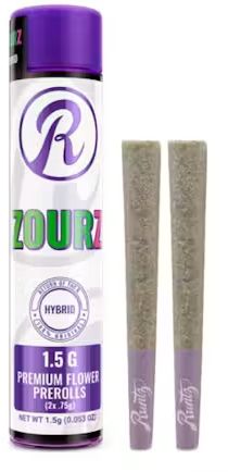 Runtz Zourz 2pk Prerolls