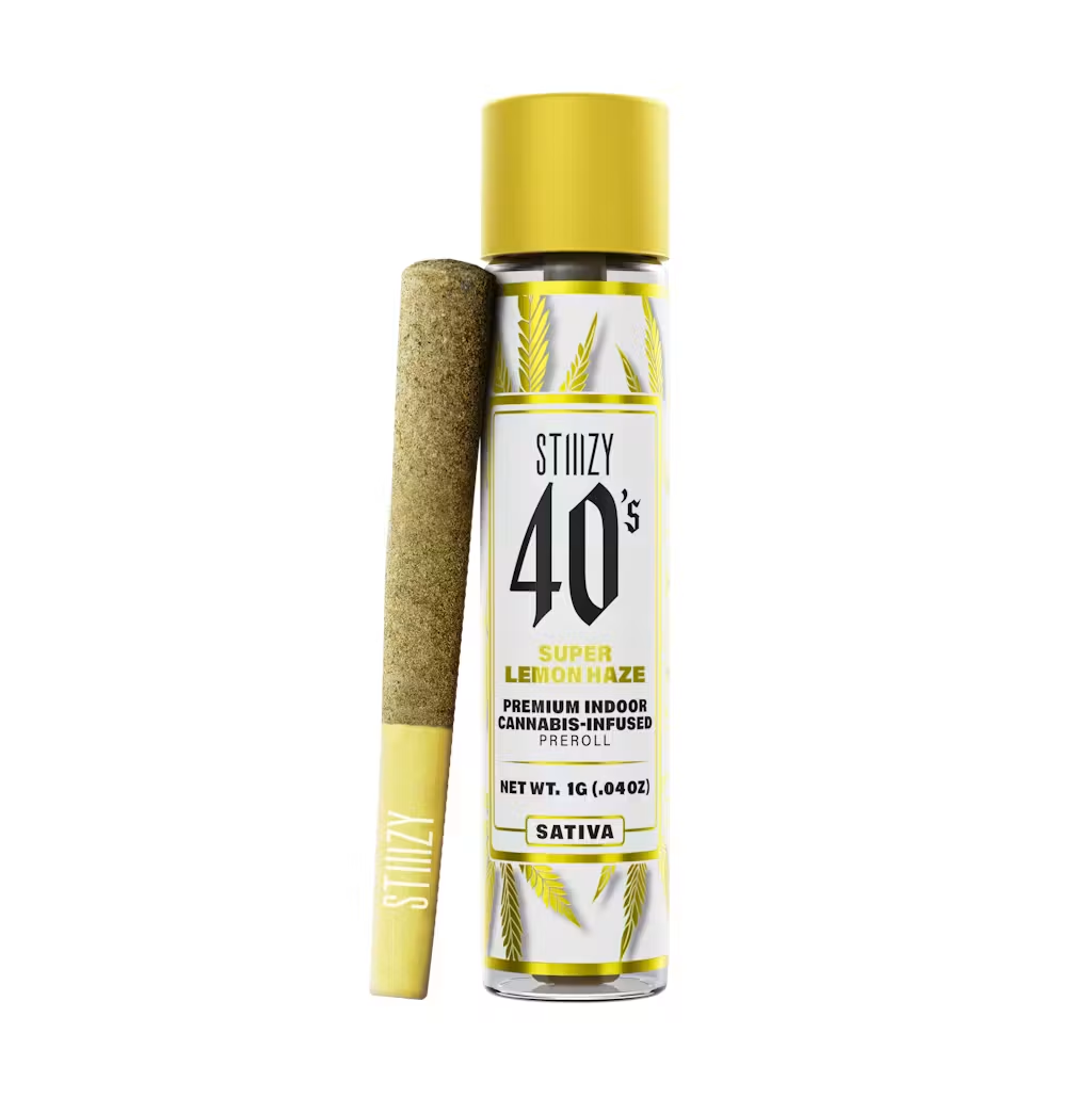 Stiiizy | Super Lemon Haze | 1G 40's Infused Preroll