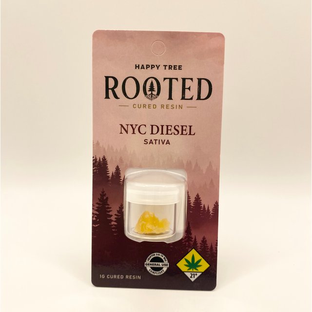 Rooted NYC Disel (Sativa) 1g Cured Resin Badder