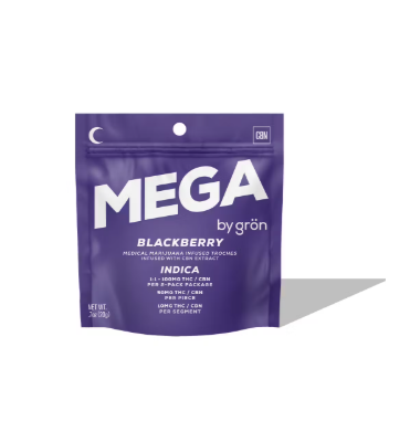 Blackberry 1:1 THC:CBN Troches 50mg/2pk