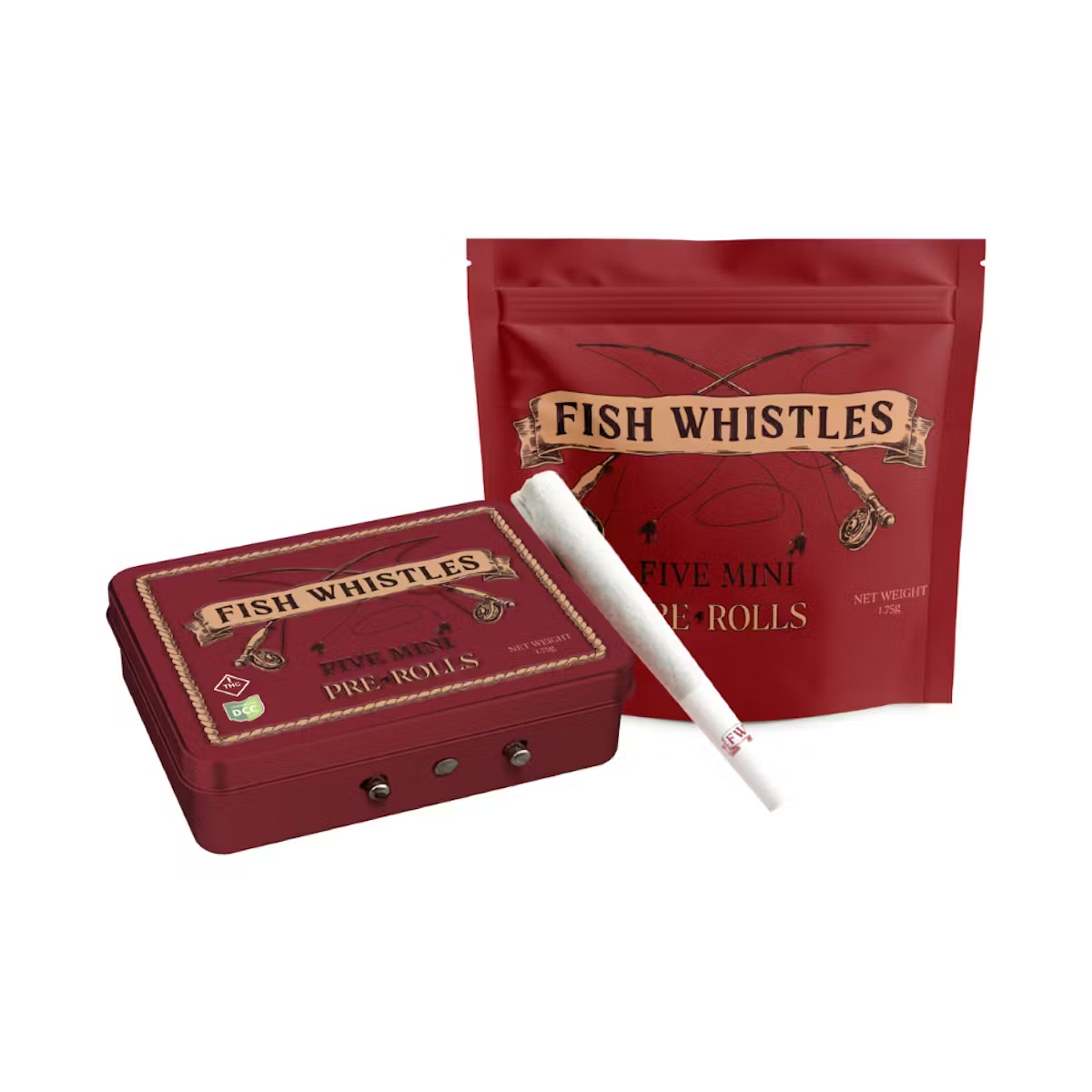 Fish Whistles | Grandi Delight (SSU)  Pre-Roll 5PACK | 1.75g | Sativa