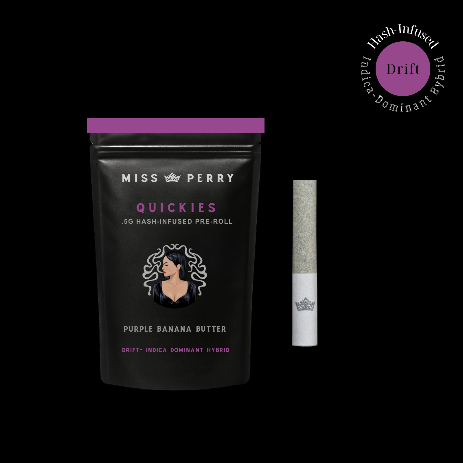 Northeastern Reserve | Purple Banana Butter x Pineapple Papayas | Infused Pre-Roll | .5g